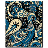 Paint by Numbers Indigo Peacock